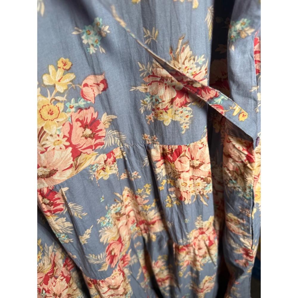 April Cornell Floral Midi Dress Cottagecore Garden Sundress Womens plus size 3X - Picture 11 of 12